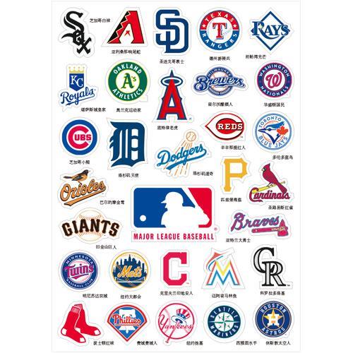 MLB标志图案解析，展现棒球的魅力