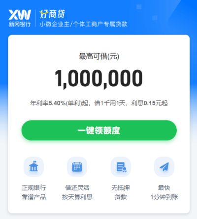 新网银行好商贷-1